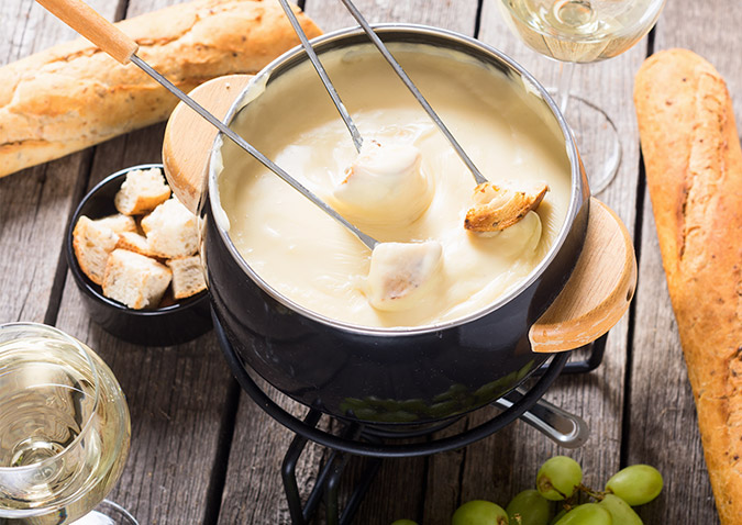 Fondue de queso